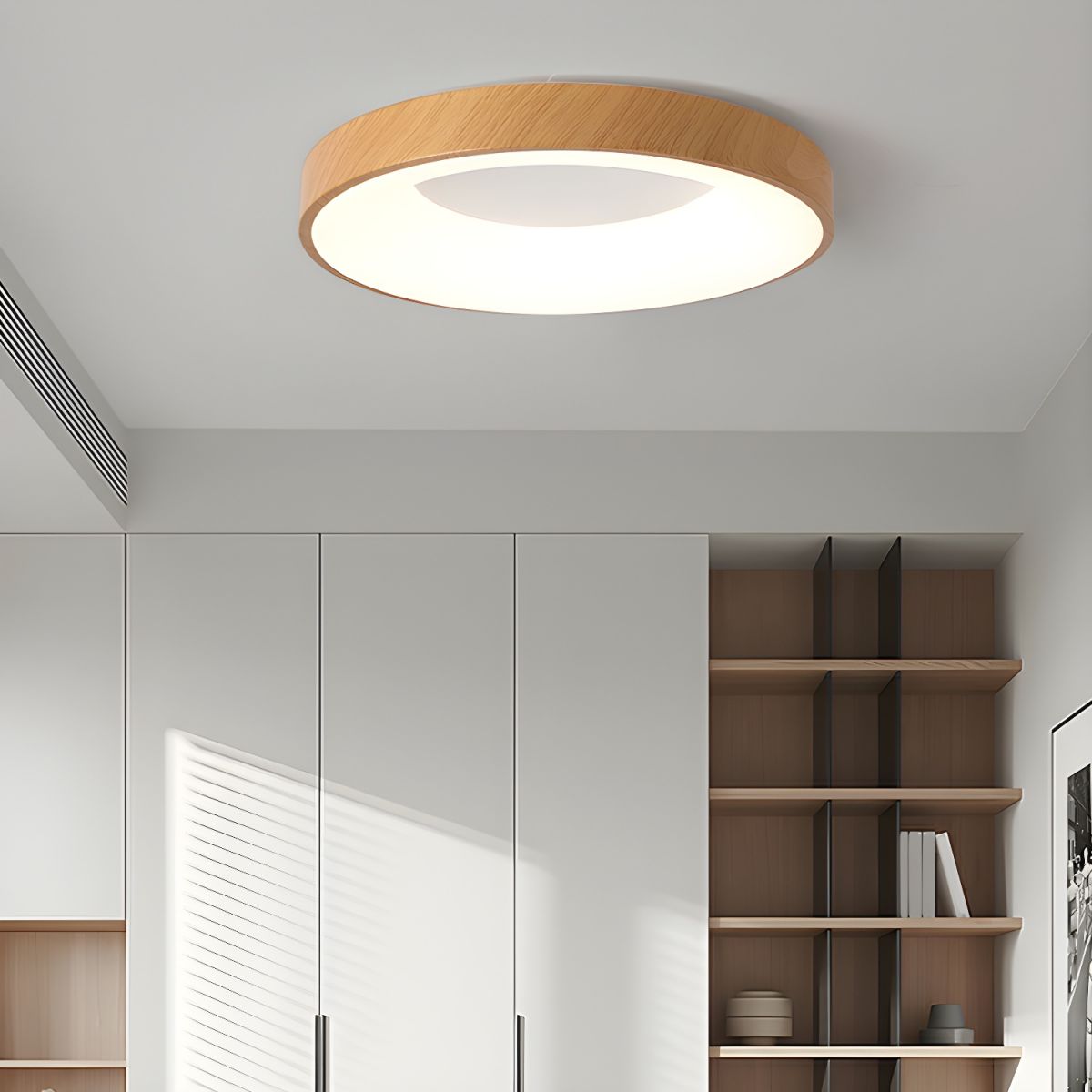 Modern Ceiling Light with Dimmable LED Acrylic Shade | Luminor