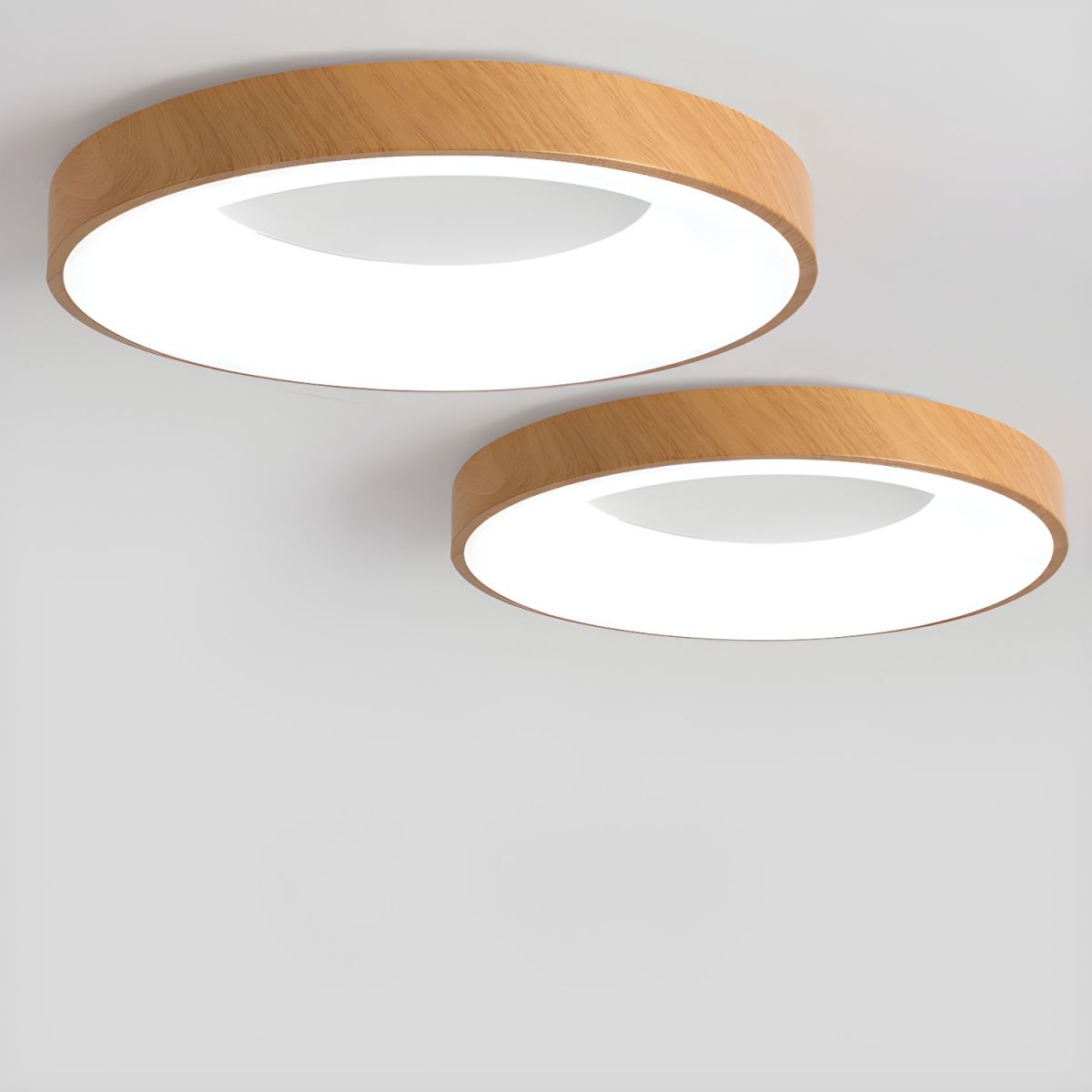 Modern Ceiling Light with Dimmable LED Acrylic Shade | Luminor