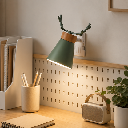 Modern Clamp Base Table Lamp Macaron Design | Tervica