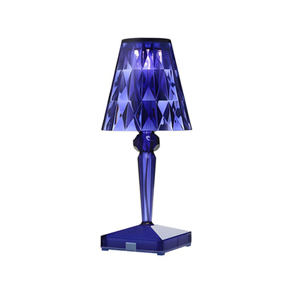 Modern Colourful LED Table Lamp with Acrylic Shade | Drovica