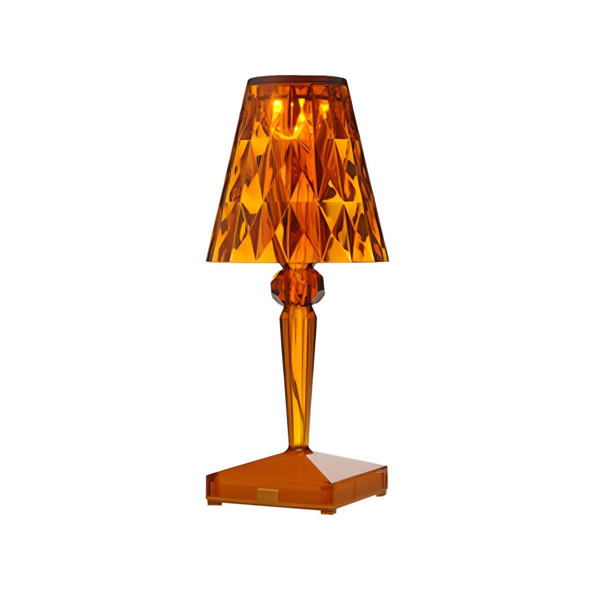 Modern Colourful LED Table Lamp with Acrylic Shade | Drovica