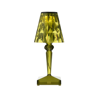 Modern Colourful LED Table Lamp with Acrylic Shade | Drovica