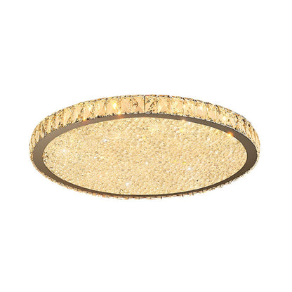 Modern Crystal LED Flush Mount Ceiling Light | Cristalux