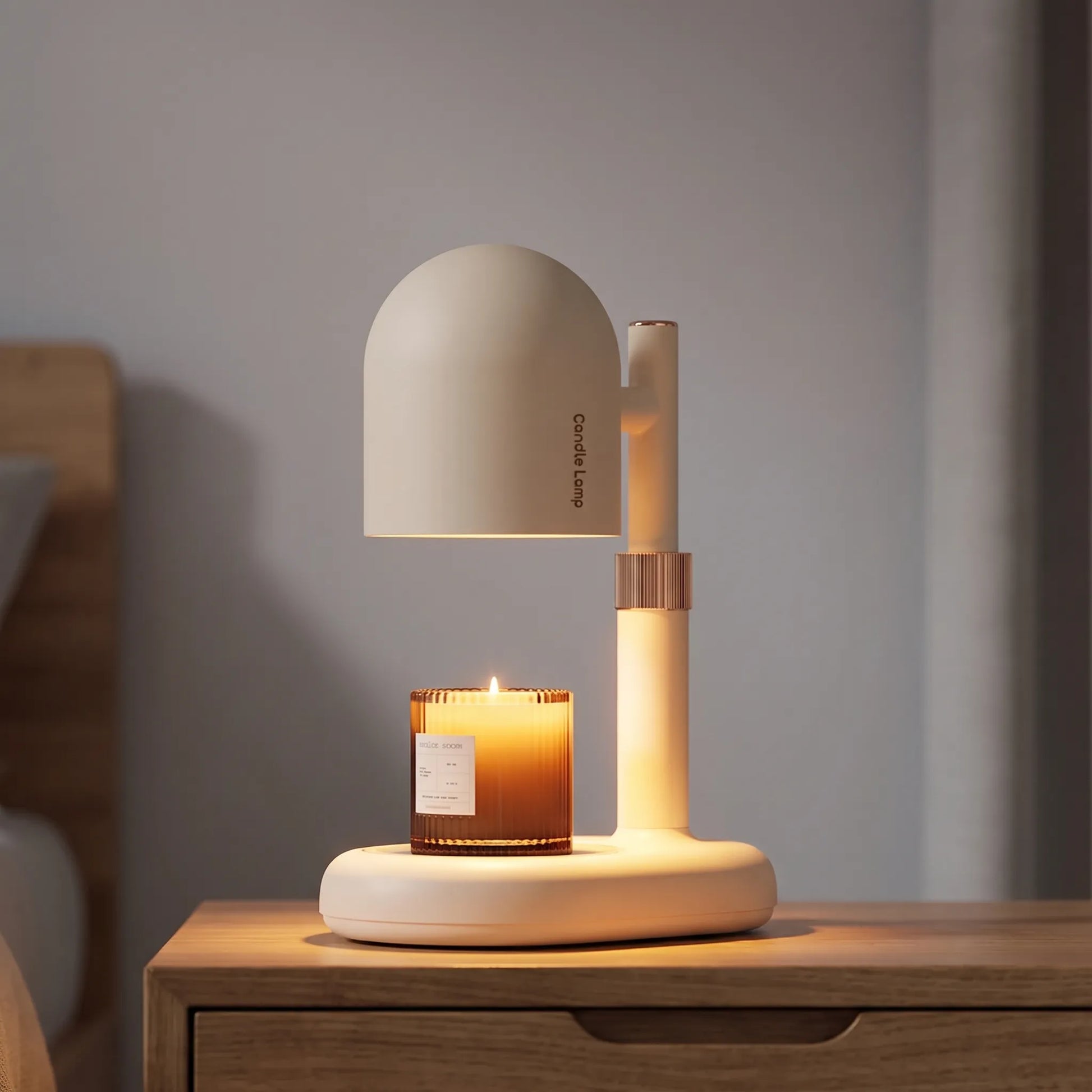 Modern Dimmable Candle Warmer Lamp with Timer
