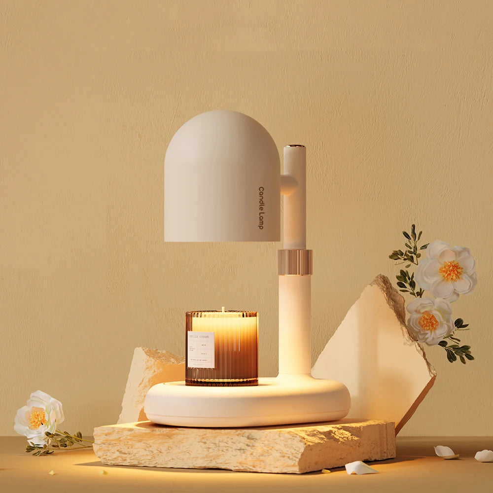 Modern Dimmable Candle Warmer Lamp with Timer