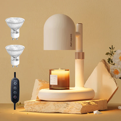 Modern Dimmable Candle Warmer Lamp with Timer