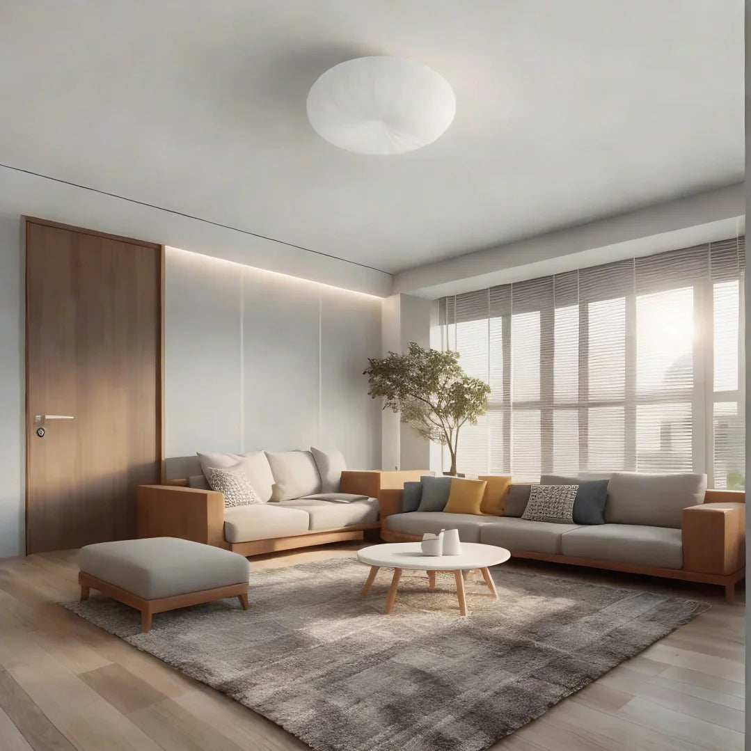 Modern Dimmable LED Ceiling Light Marshmallow | Lurexa