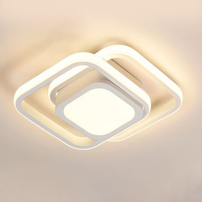Modern Double Frame LED Ceiling Light | Linaro