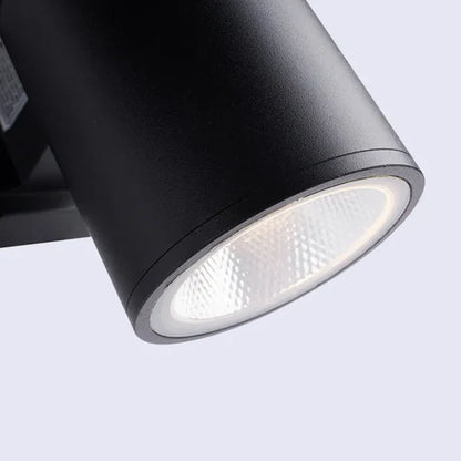 Modern Double Head Metal Outdoor Wall Light Design | Lumovia