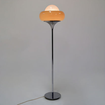 Modern Floor Lamp with Frosted Glass Shade Standing Light | Lorvena