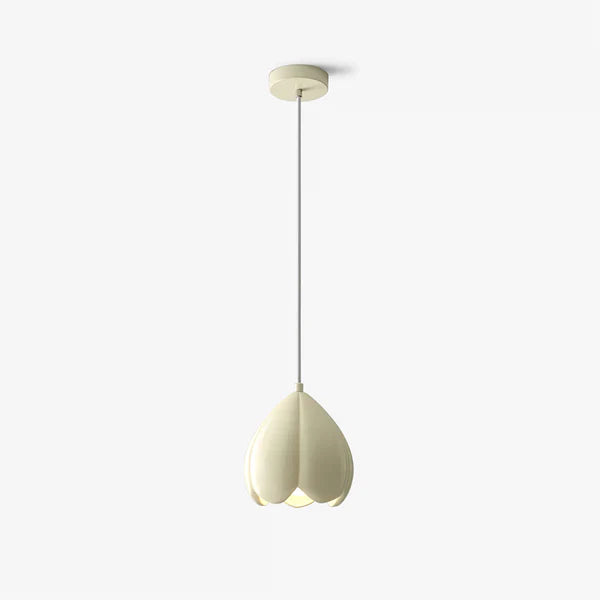 Modern Floral Resin Shade Pendant Light for Interiors | Quorel