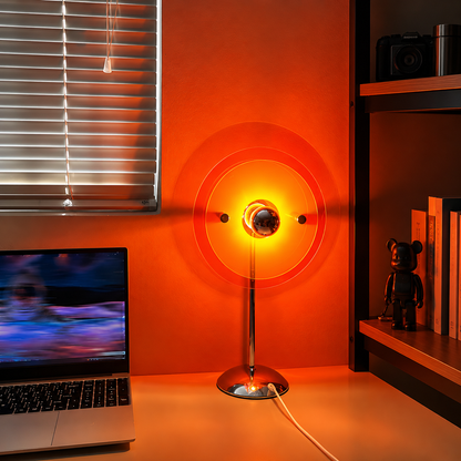 Modern Gaming Table Lamp With Acrylic Shade Light | Quorvyn