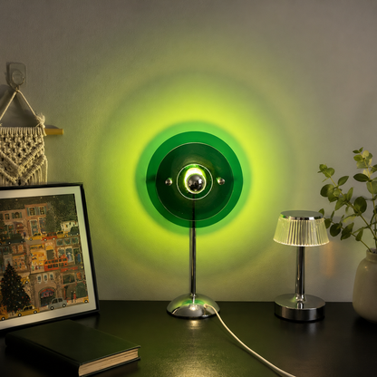 Modern Gaming Table Lamp With Acrylic Shade Light | Quorvyn