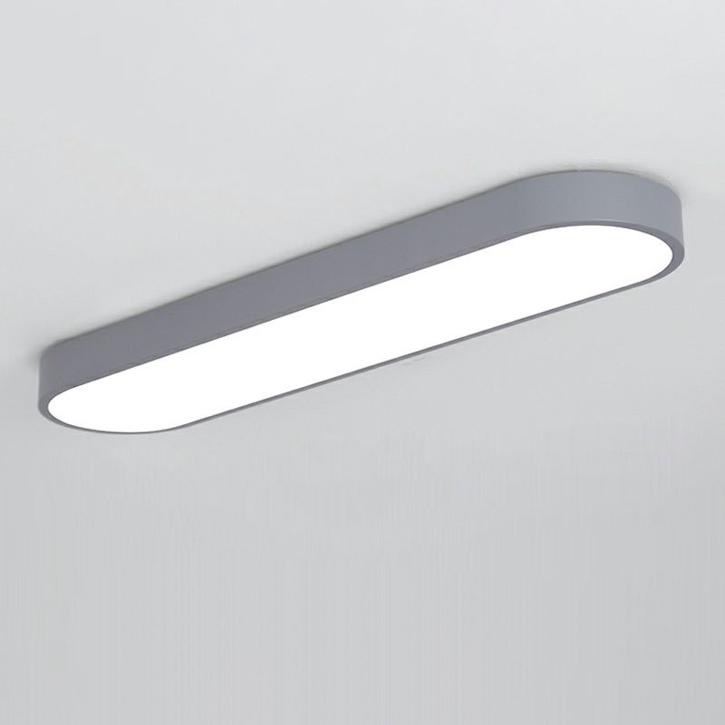 Modern Geometric LED Ceiling Light Acrylic Flush Mount | Luminex