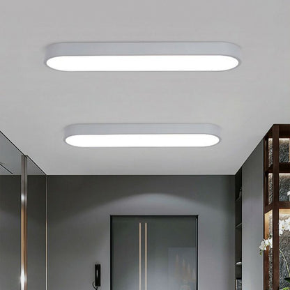 Modern Geometric LED Ceiling Light Acrylic Flush Mount | Luminex