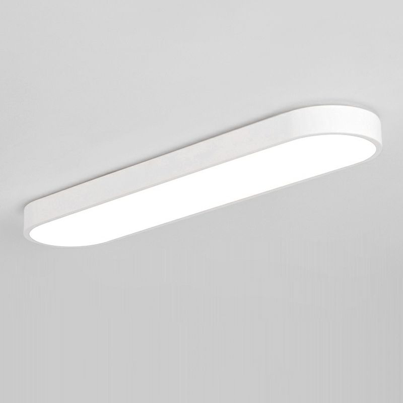 Modern Geometric LED Ceiling Light Acrylic Flush Mount | Luminex