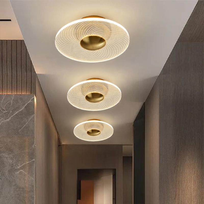 Modern Geometric LED Ceiling Light Dimmable Design | Lumetra
