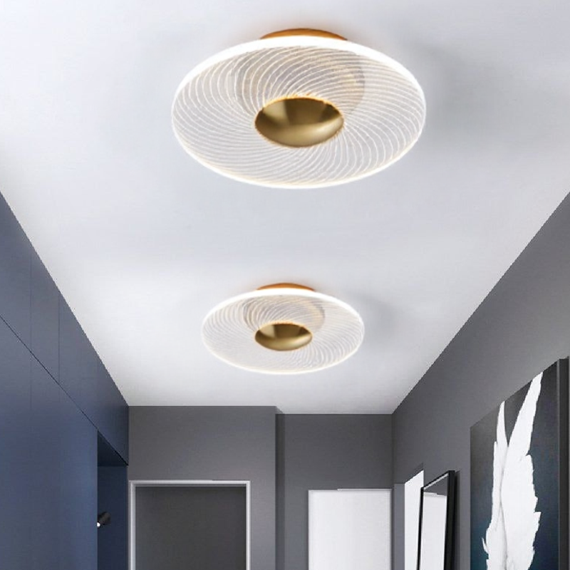 Modern Geometric LED Ceiling Light Dimmable Design | Lumetra