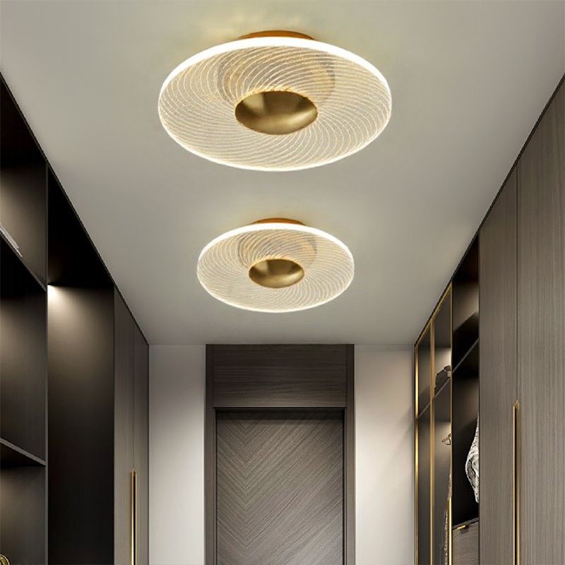 Modern Geometric LED Ceiling Light Dimmable Design | Lumetra