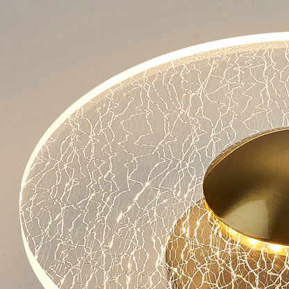 Modern Geometric LED Ceiling Light Dimmable Design | Lumetra