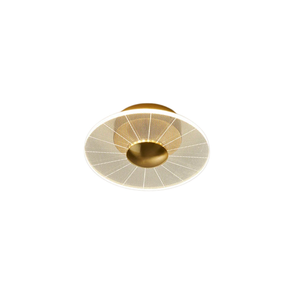 Modern Geometric LED Ceiling Light Dimmable Design | Lumetra