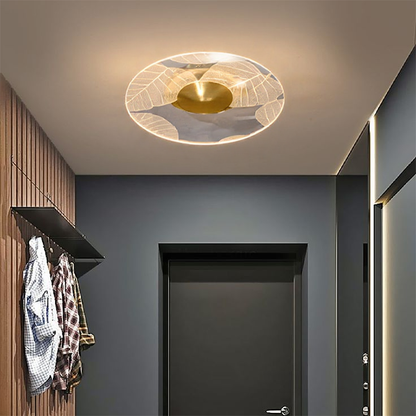 Modern Geometric LED Ceiling Light Dimmable Design | Lumetra