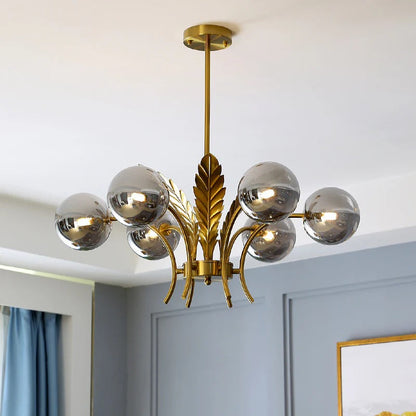 Modern Glass Globe Ceiling Light Fixture | Glasio