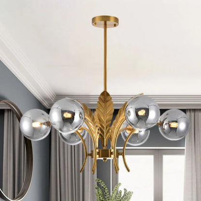 Modern Glass Globe Ceiling Light Fixture | Glasio
