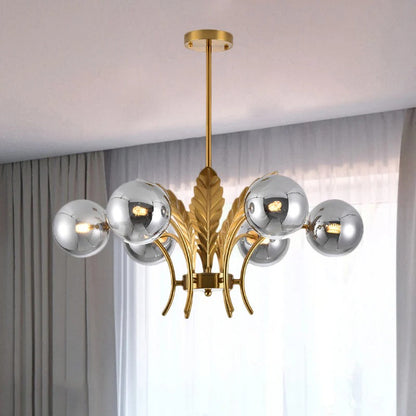 Modern Glass Globe Ceiling Light Fixture | Glasio