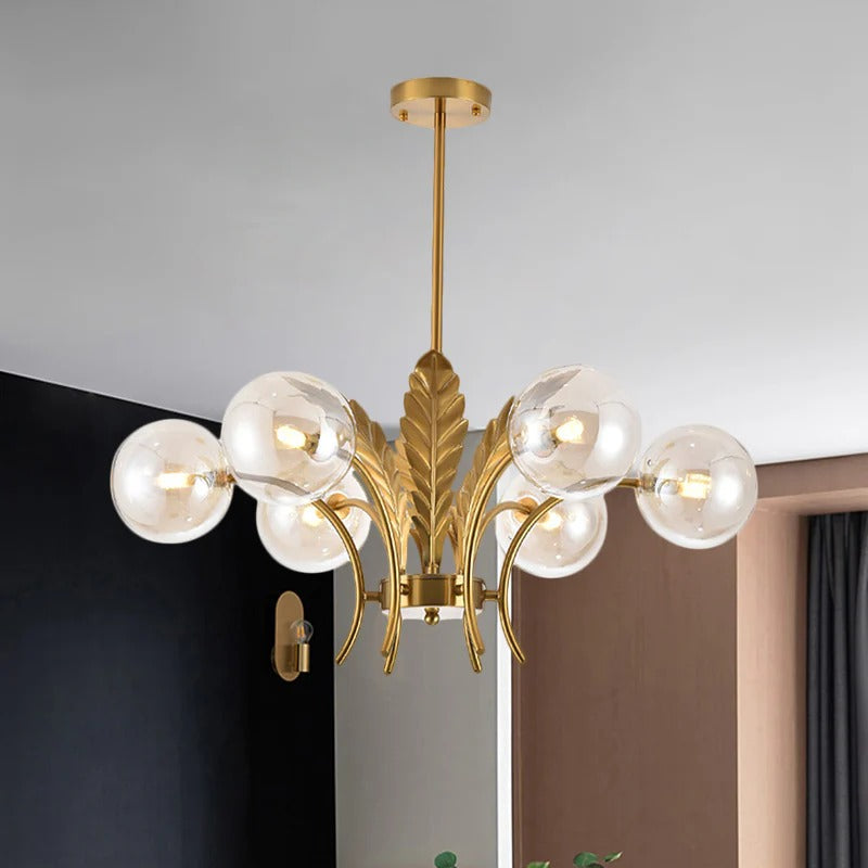 Modern Glass Globe Ceiling Light Fixture | Glasio