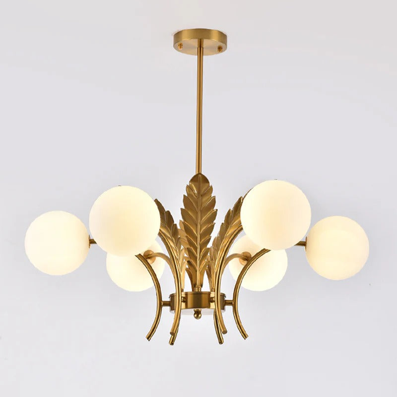Modern Glass Globe Ceiling Light Fixture | Glasio
