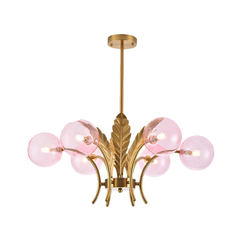 Modern Glass Globe Ceiling Light Fixture | Glasio