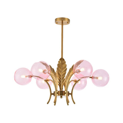 Modern Glass Globe Ceiling Light Fixture | Glasio