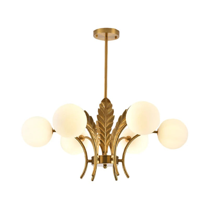 Modern Glass Globe Ceiling Light Fixture | Glasio
