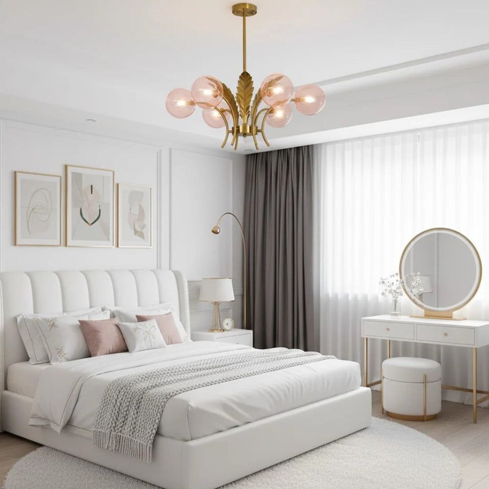 Modern Glass Globe Ceiling Light Fixture | Glasio