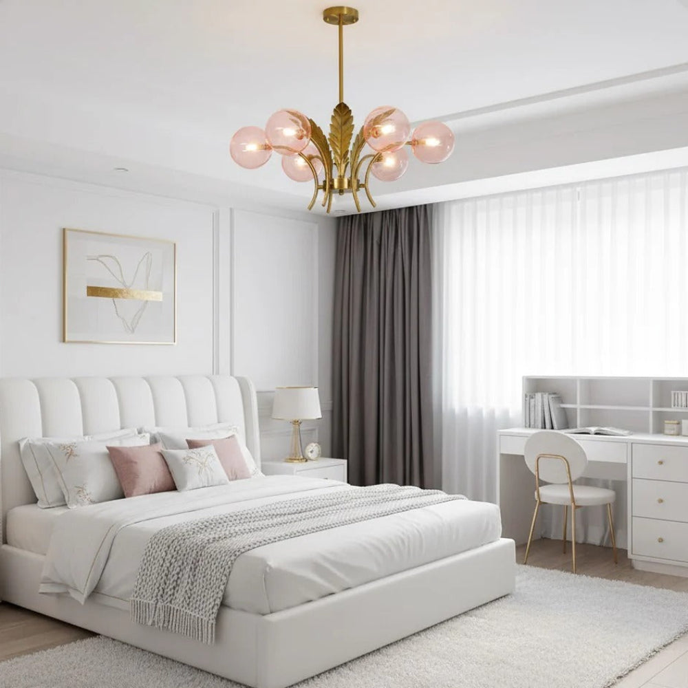 Modern Glass Globe Ceiling Light Fixture | Glasio