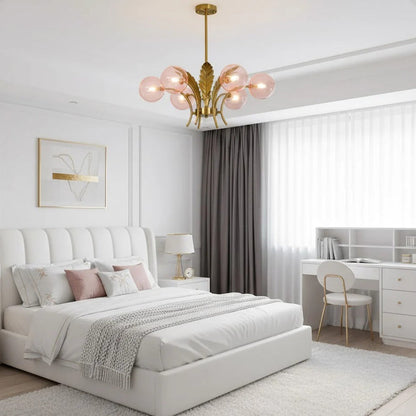 Modern Glass Globe Ceiling Light Fixture | Glasio