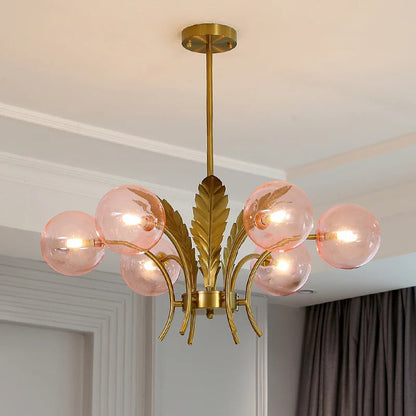 Modern Glass Globe Ceiling Light Fixture | Glasio