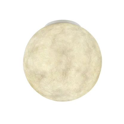 Modern Glass Globe Flush Ceiling Light Fixture | Lunavix