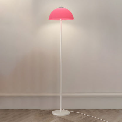 Modern Glass Shade Floor Lamp For Bedroom Living | Kelvian