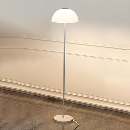 Modern Glass Shade Floor Lamp For Bedroom Living | Kelvian