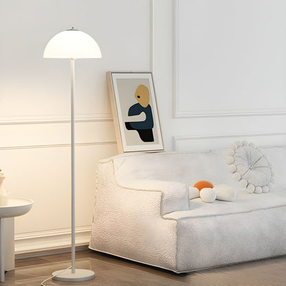 Modern Glass Shade Floor Lamp For Bedroom Living | Kelvian