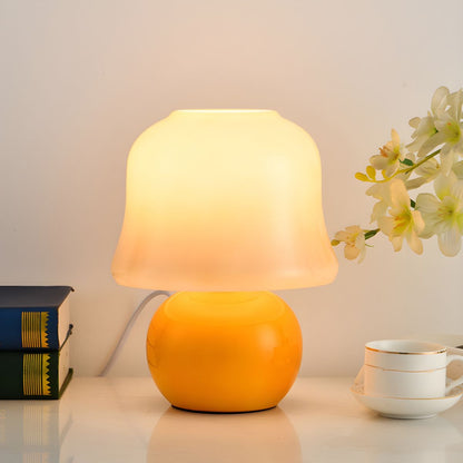 Modern Glass Shade Table Lamp For Living Room Decor | Xenvara