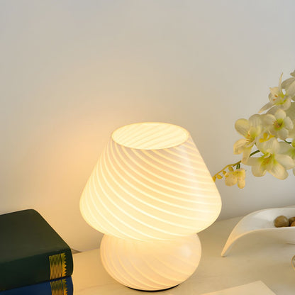 Modern Glass Shade Table Lamp For Living Room Decor | Xenvara