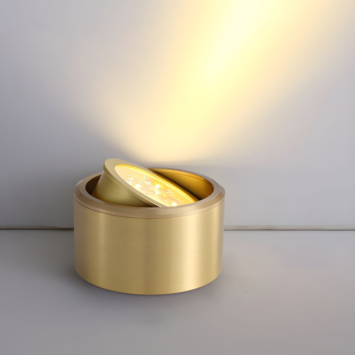 Modern Gold LED Flush Mount Ceiling Light Fixture | Lamane