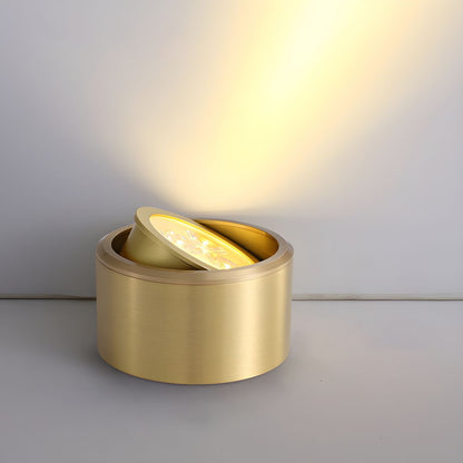 Modern Gold LED Flush Mount Ceiling Light Fixture | Lamane