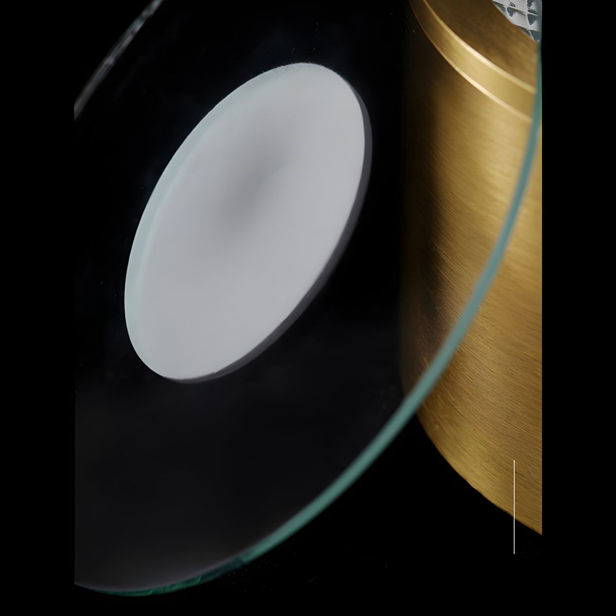 Modern Gold LED Flush Mount Ceiling Light Fixture | Lamane