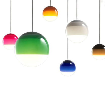 Modern Gradient Glass Pendant Light with LED Illumination | Xylvora