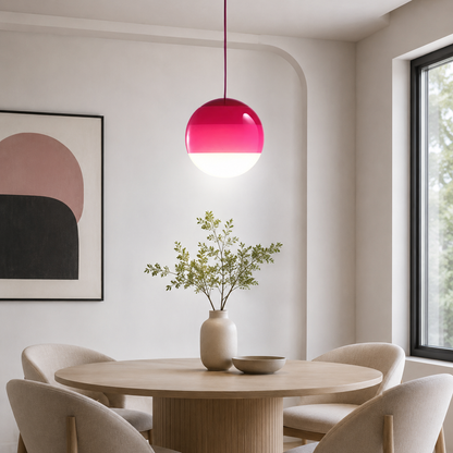 Modern Gradient Glass Pendant Light with LED Illumination | Xylvora