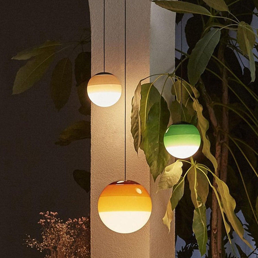 Modern Gradient Glass Pendant Light with LED Illumination | Xylvora